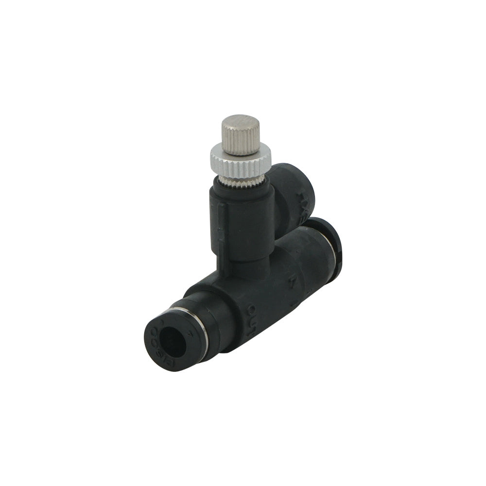 4mm - 4mm Union Straight Needle Silencer Quick Exhaust Valve
