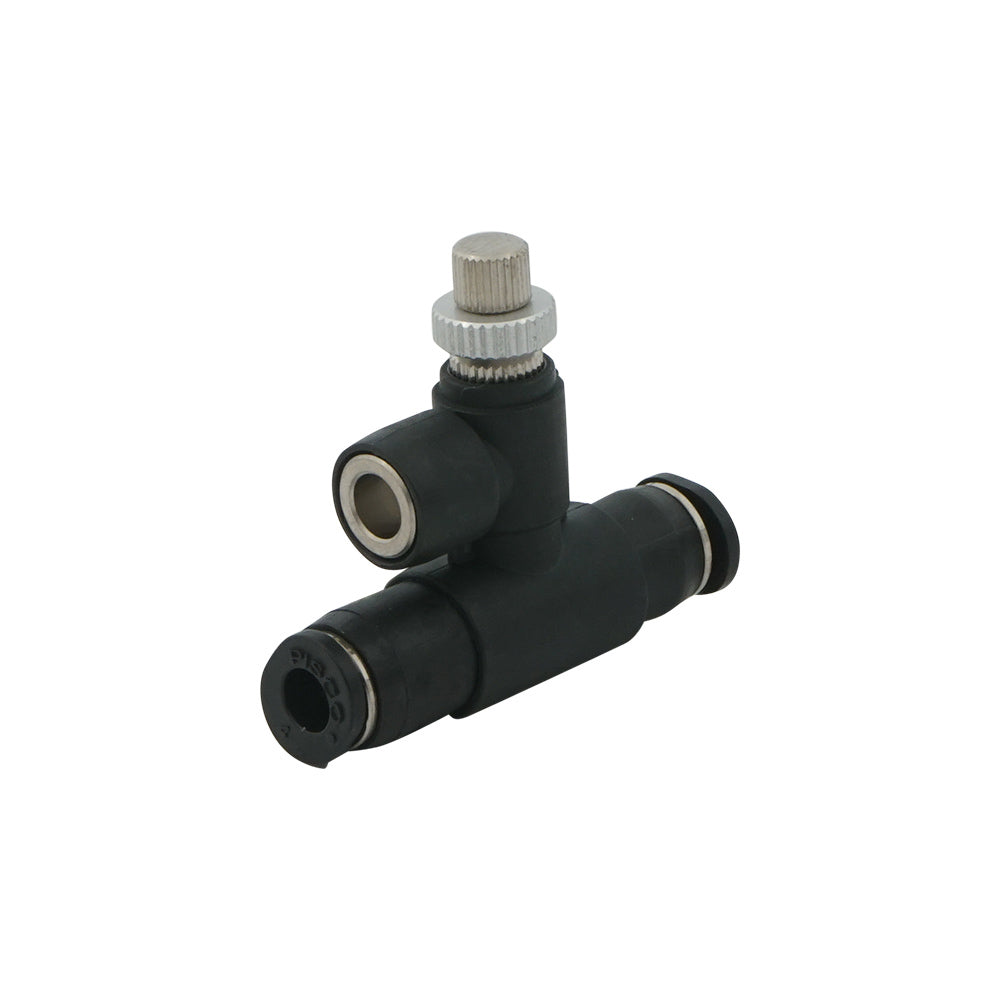4mm - 4mm Union Straight Needle Silencer Quick Exhaust Valve
