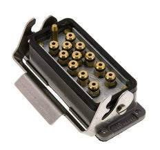 Brass Multi-coupling Socket 12x4 mm Push-in Connections