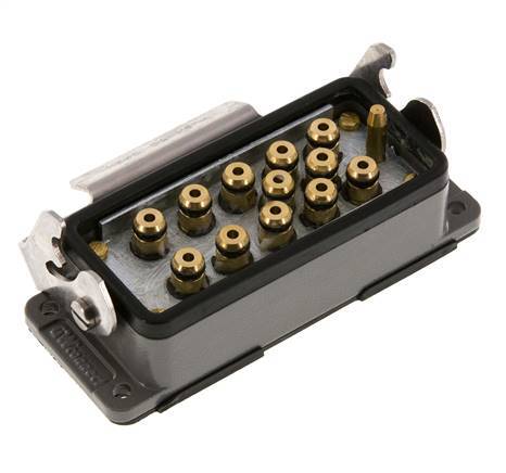 Brass Multi-coupling Socket 12x4 mm Push-in Connections