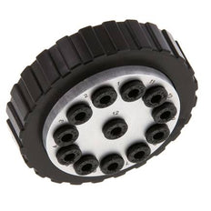 Enchufe/Conector Múltiple POM 8x8 Mm push-in Conexiones Vacío