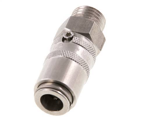 Stainless Steel DN 6 Mold Coupling Socket M14x1.5 Male Threads