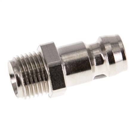 Tapón de acoplamiento del molde DN 6 de latón G 1/8 pulgadas rosca macho [5 piezas]