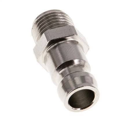 Tapón de acoplamiento del molde DN 6 de latón G 1/8 pulgadas rosca macho [5 piezas]