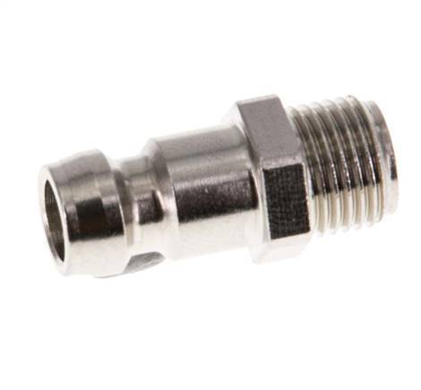 Tapón de acoplamiento del molde DN 6 de latón G 1/8 pulgadas rosca macho [5 piezas]