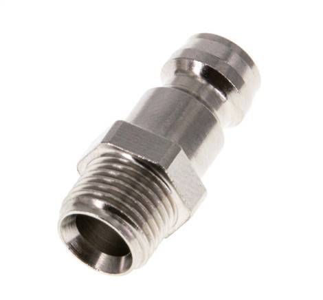 Tapón de acoplamiento del molde DN 6 de latón G 1/8 pulgadas rosca macho [5 piezas]