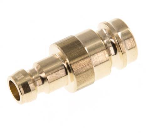 Brass DN 6 Mold Coupling Plug D9 to 13 mm [2 Pieces]