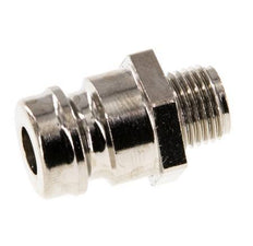 Latón DN 9 Tapón de Acoplamiento de Moldes G 1/8 pulgadas Rosca Macho [5 Piezas]