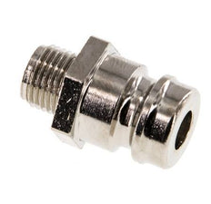 Latón DN 9 Tapón de Acoplamiento de Moldes G 1/8 pulgadas Rosca Macho [5 Piezas]