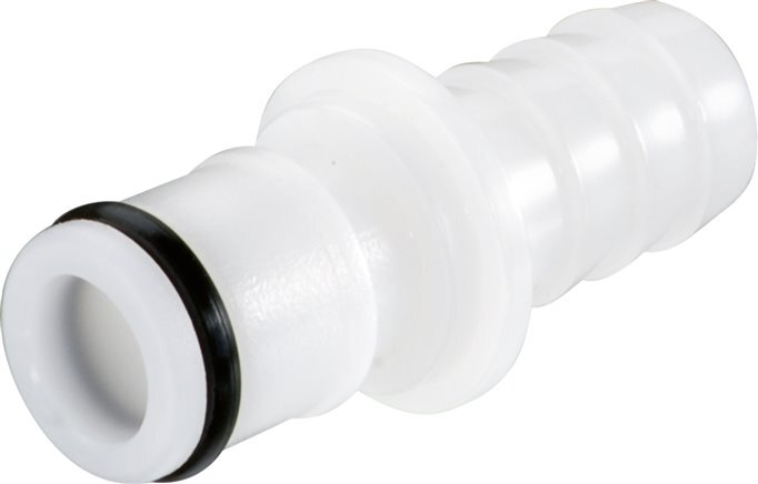 POM DN 6.4 Linktech Coupling Plug 9.5 mm Hose Pillar 50 Series