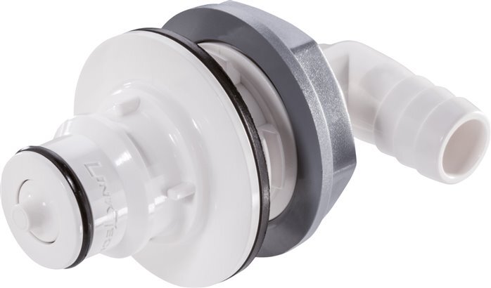PSU DN 9,5 Tapón de anclaje Linktech 9,5 mm Mampara de pilar de manguera 90 grados Serie 60