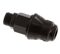 POM DN 5 Enchufe de acoplamiento G 1/4 pulgadas rosca macho