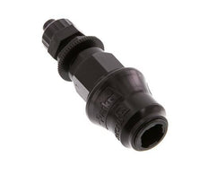 POM DN 5 Acoplamiento Tuerca de Unión 6x8 mm Mampara