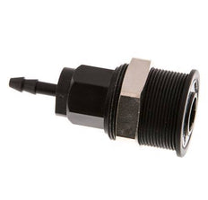 POM DN 5 Enchufe de anclaje de 4 mm Pilar para manguera