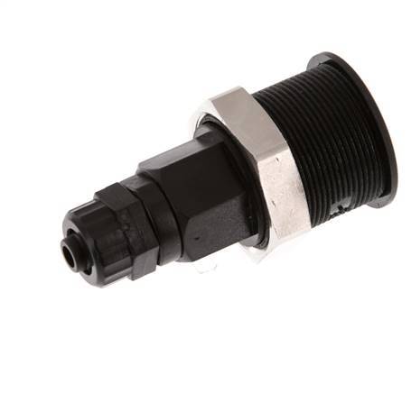 POM DN 5 Coupling Socket 6x8 mm Union Nut Pull-Off