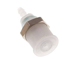 PVDF DN 5 Coupling Socket 6 mm Hose Pillar Pull-Off