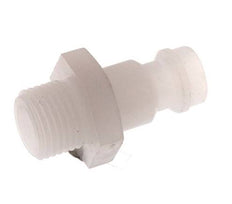 PVDF DN 5 Tapón de acoplamiento G 1/8 pulgadas rosca macho