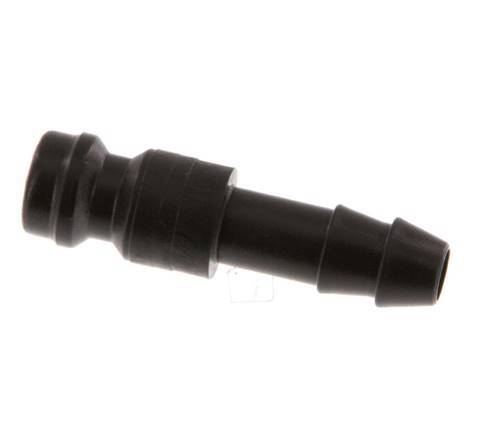 POM DN 5 Coupling Plug 6 mm Hose Pillar [2 Pieces]