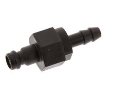 Tapón de acoplamiento POM DN 5 Pilar de manguera de 6 mm Cierre doble