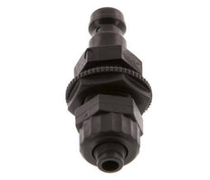 POM DN 5 Tapón de anclaje Tuerca de unión 6x8 mm Mampara