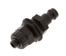 POM DN 5 Tapón de anclaje Tuerca de unión 6x8 mm Mampara