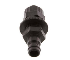 POM DN 5 Tapón de anclaje Tuerca de unión 6x8 mm Mampara