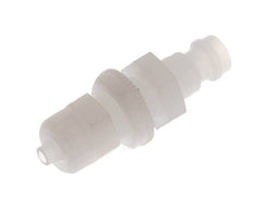 PVDF DN 5 Coupling Plug 4x6 mm Union Nut Bulkhead