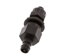 POM DN 5 Tapón de acoplamiento Tuerca de unión 6x8 mm Mampara de doble cierre