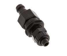 POM DN 5 Tapón de acoplamiento Tuerca de unión 6x8 mm Mampara de doble cierre