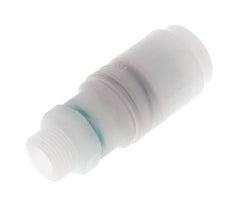 PVDF DN 7.2 Coupling Socket G 3/8 inch Male Threads