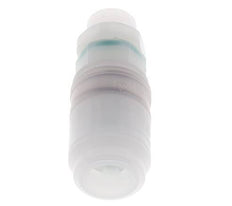 PVDF DN 7.2 Coupling Socket G 3/8 inch Male Threads