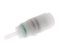 PVDF DN 7.2 Coupling Socket 6 mm Hose Pillar