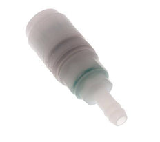 PVDF DN 7.2 Coupling Socket 9 mm Hose Pillar