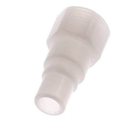 PVDF DN 7.2 Coupling Plug G 1/4 inch Female Threads