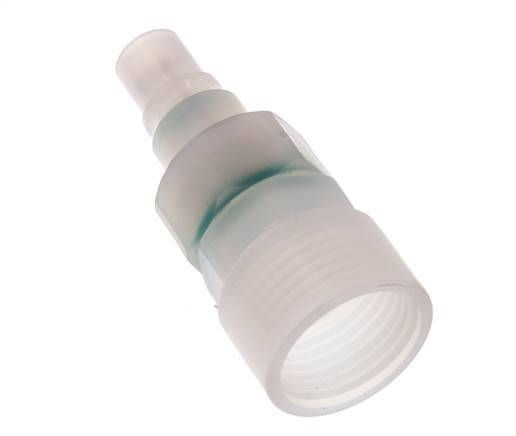 PVDF DN 7.2 Enchufe de acoplamiento G 1/2 pulgadas rosca hembra