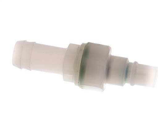 PVDF DN 7.2 Coupling Plug 13 mm Hose Pillar