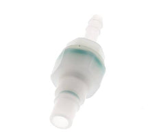 PVDF DN 7.2 Tapón de acoplamiento 6 mm Pilar de manguera Doble cierre