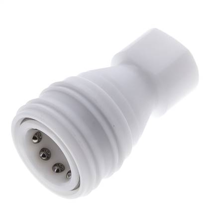 POM DN 12.5 Acoplamiento hidráulico Enchufe G 1/2 pulgadas rosca hembra ISO 7241-1 B