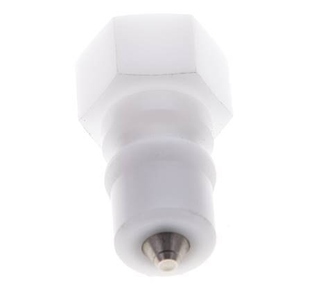 POM DN 6.3 Hydraulic Coupling Plug G 1/4 inch Female Threads ISO 7241-1 B