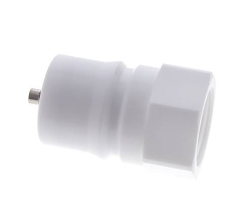 POM DN 25 Hydraulic Coupling Plug G 1 inch Female Threads ISO 7241-1 B