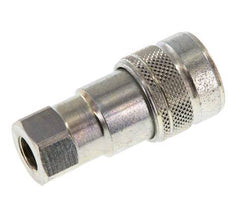 Acoplamiento hidráulico de acero DN 5 Enchufe G 1/8 pulgadas rosca hembra ISO 7241-1 B D 10,9mm