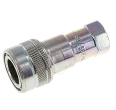 Acero DN 6.3 Acoplamiento hidráulico Enchufe G 1/4 pulgadas Rosca hembra ISO 7241-1 B D 14.2mm