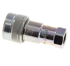 Acero DN 6.3 Acoplamiento hidráulico Enchufe G 1/4 pulgadas Rosca hembra ISO 7241-1 B D 14.2mm