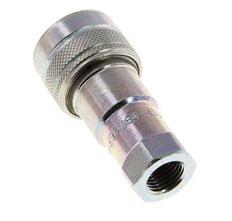 Acero DN 6.3 Acoplamiento hidráulico Enchufe G 1/4 pulgadas Rosca hembra ISO 7241-1 B D 14.2mm