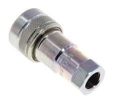 Acero DN 6.3 Acoplamiento hidráulico Enchufe G 1/4 pulgadas Rosca hembra ISO 7241-1 B D 14.2mm