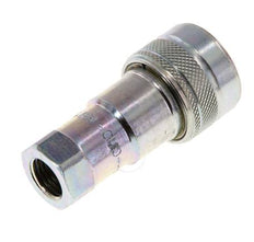 Acero DN 6.3 Acoplamiento hidráulico Enchufe G 1/4 pulgadas Rosca hembra ISO 7241-1 B D 14.2mm