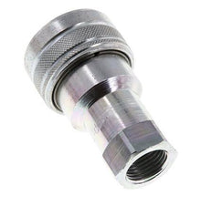 Acero DN 12.5 Acoplamiento hidráulico Enchufe G 1/2 pulgadas Rosca hembra ISO 7241-1 B D 23.5mm