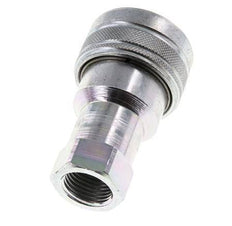 Acero DN 12.5 Acoplamiento hidráulico Enchufe G 1/2 pulgadas Rosca hembra ISO 7241-1 B D 23.5mm