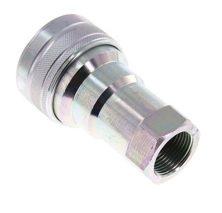 Acoplamiento hidráulico de acero DN 20 Enchufe G 3/4 pulgadas rosca hembra ISO 7241-1 B D 31,4mm