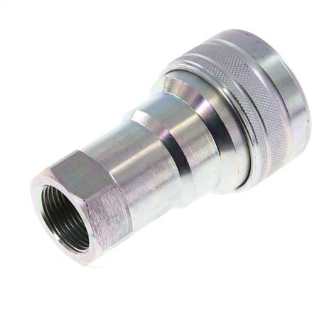 Acoplamiento hidráulico de acero DN 20 Enchufe G 3/4 pulgadas rosca hembra ISO 7241-1 B D 31,4mm